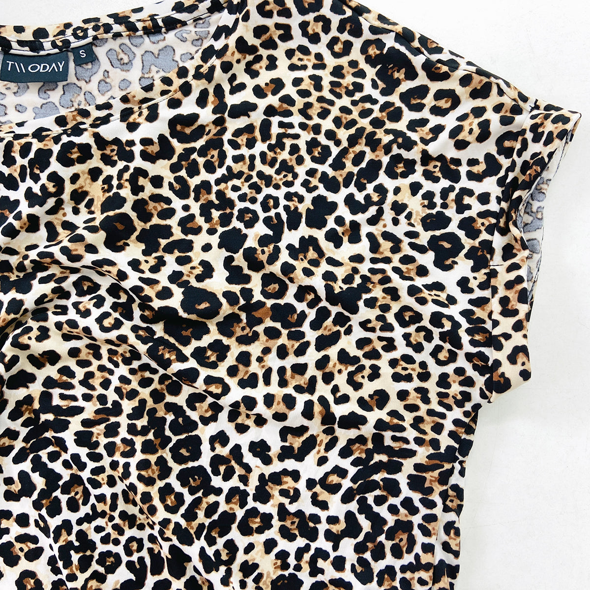 Womens Printed Short Sleeve Round Neck T-Shirt