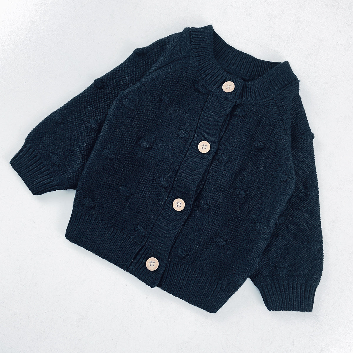 Girls Cotton Knitted Cardigan