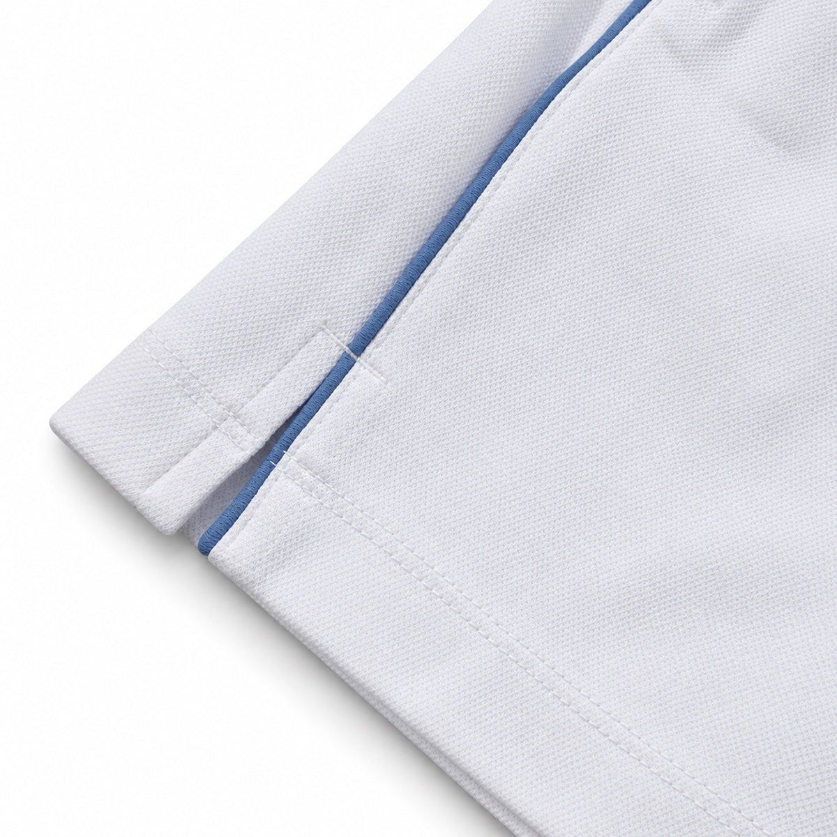 Women's Cotton Blend Stretch Pockets & Contrast Piping Shorts