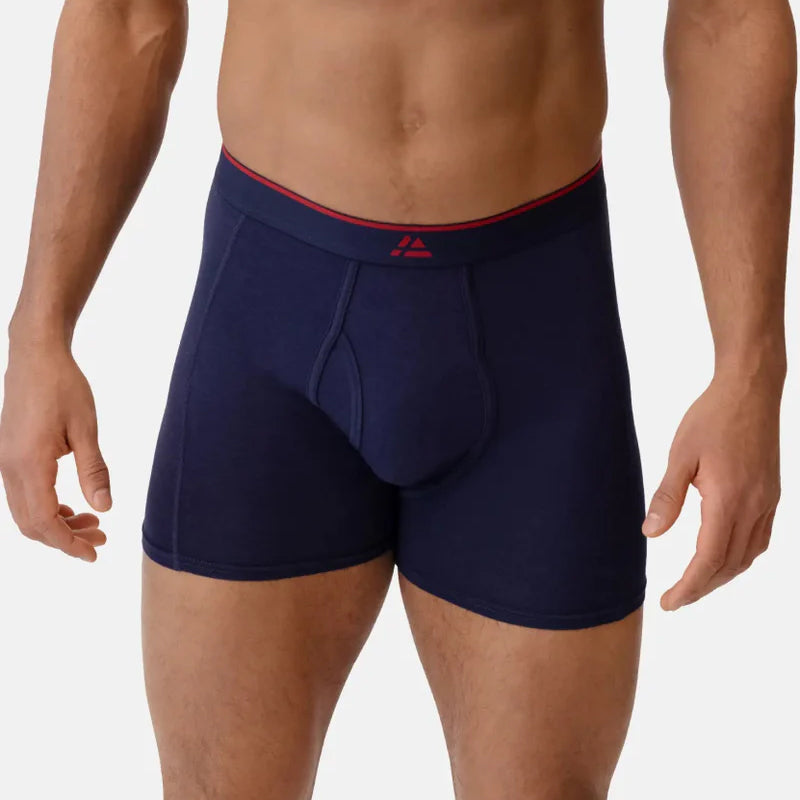 Pack of 3 Mens Bamboo Trunks Soft Breathable Comfort Boxer Underwear