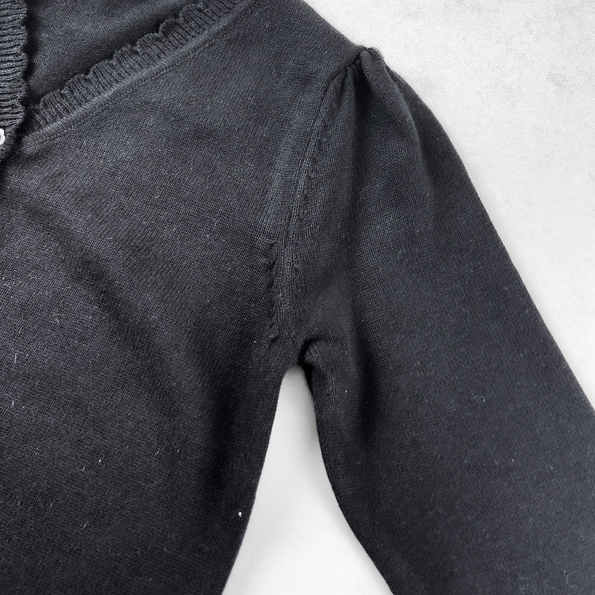 Girls Cotton Knitted Cardigan Sweater