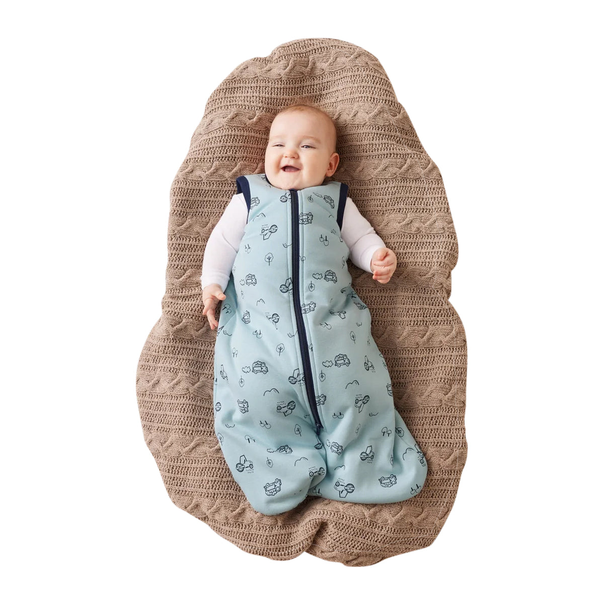 Baby Cotton Sleeping Bag with Warm Padding