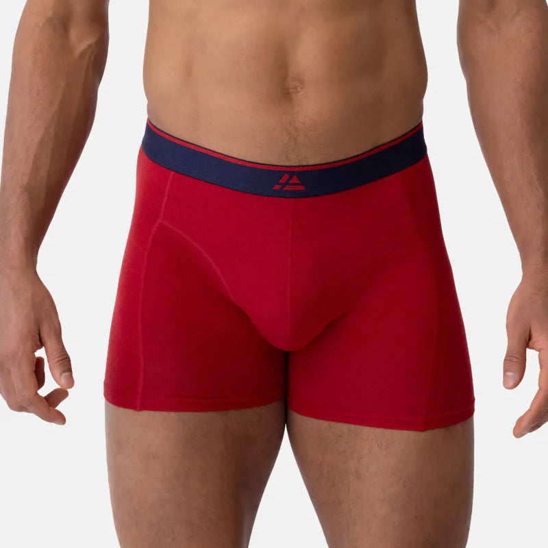 Pack of 3 Mens Bamboo Trunks Soft Breathable Comfort Boxer Underwear