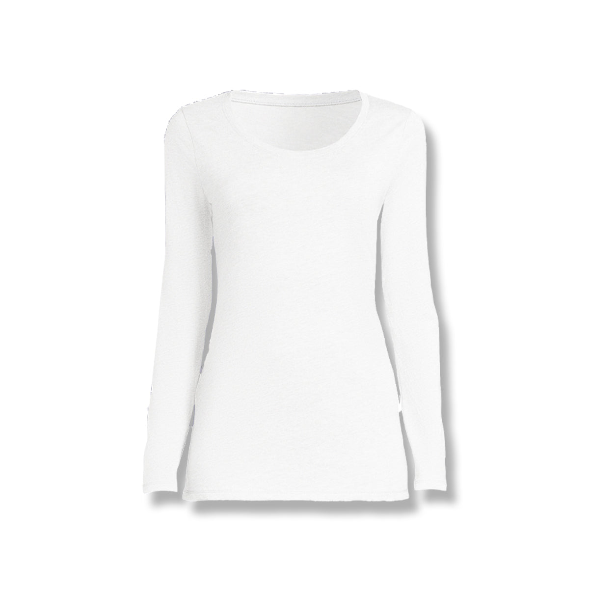 Womens Round Neck Cotton Full Sleeve T-shirt