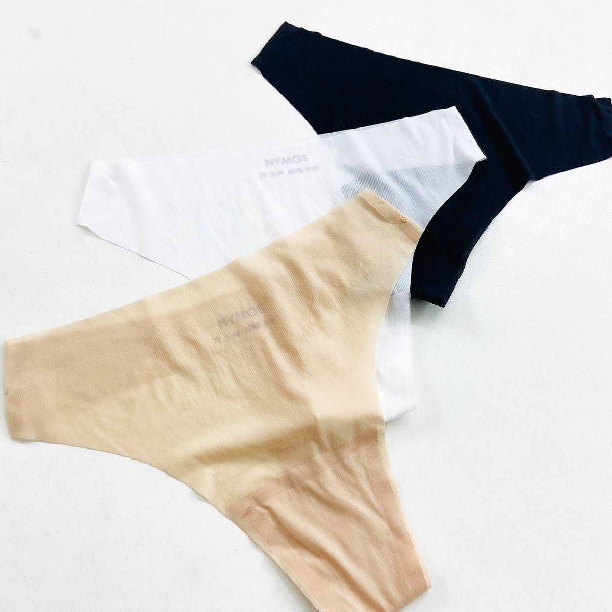 Womens Ultra Soft Semi-Transparent Seamless Thong