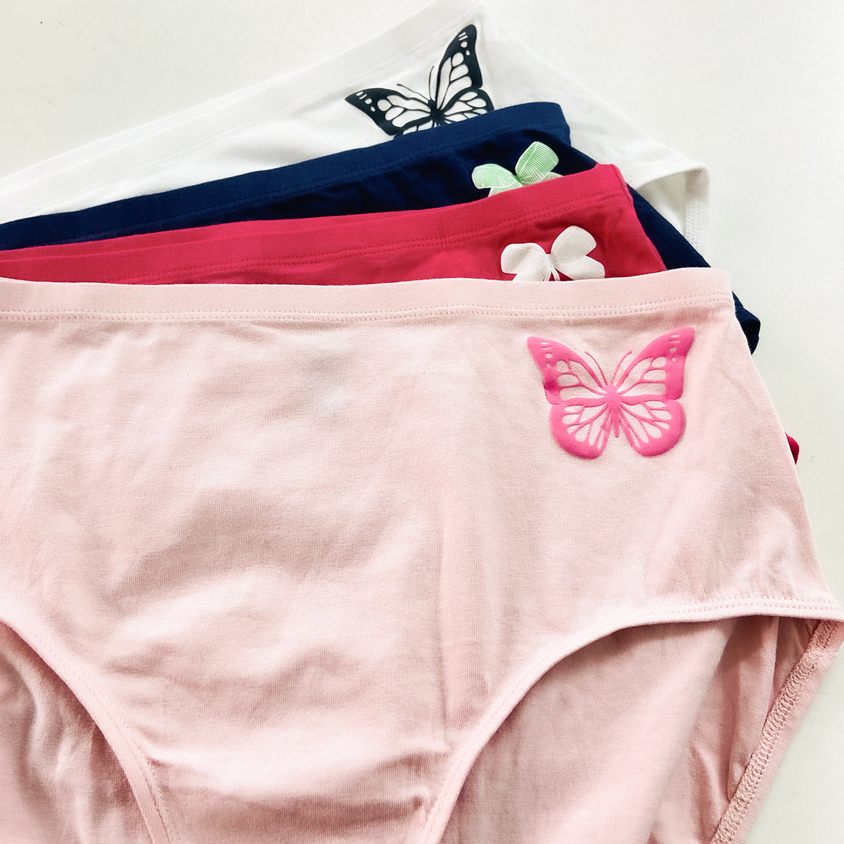 Pack of 3 Women's High Waist Cotton Panty