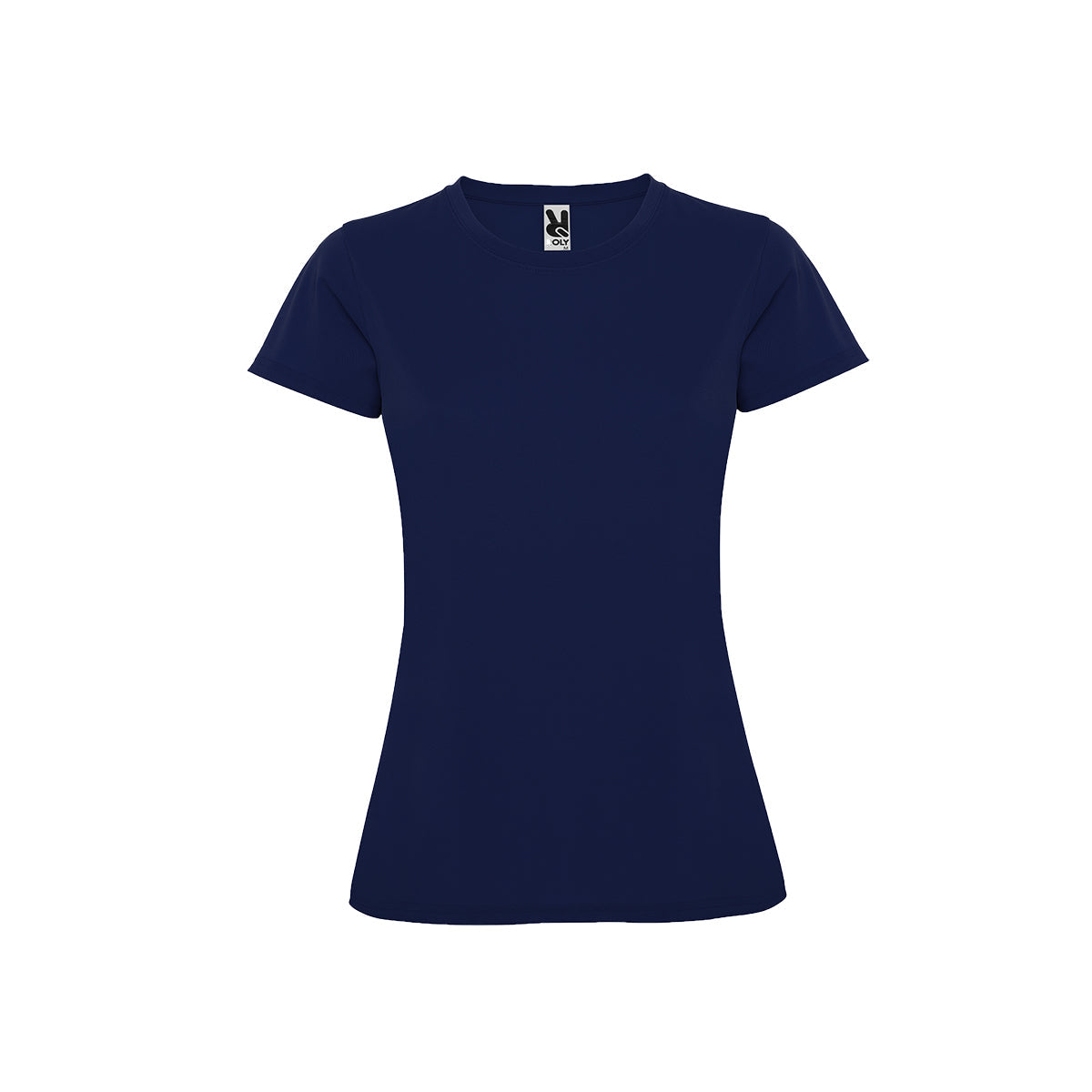 Ladies Crew Neck Technical Sports T-Shirt for Fitness