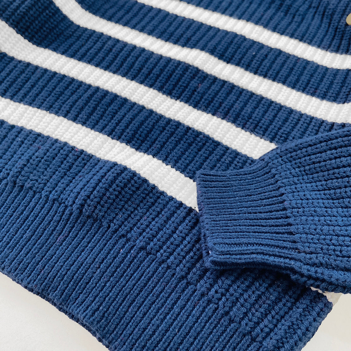 Kids Knit Striped Winter Pullover Sweater