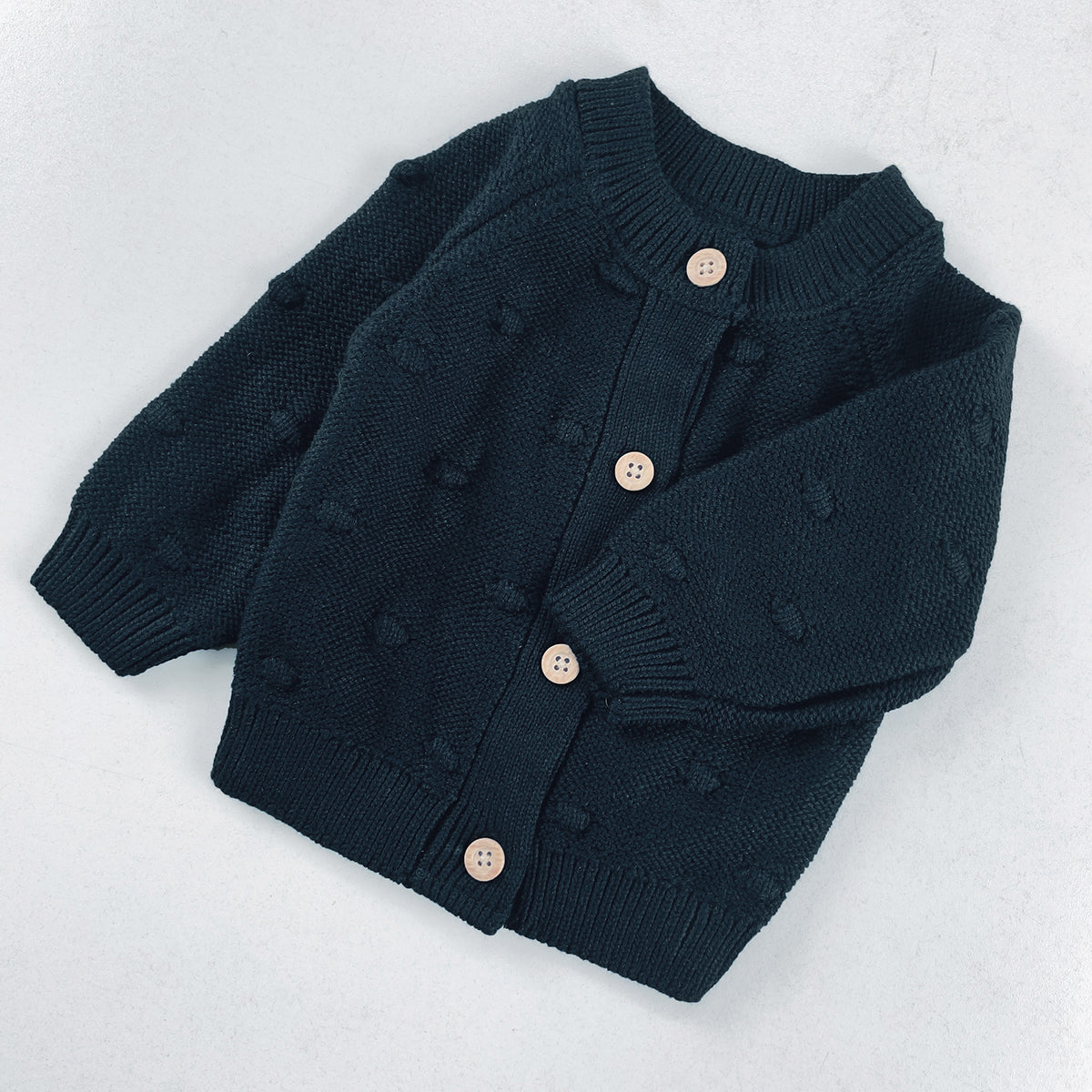 Girls Cotton Knitted Cardigan