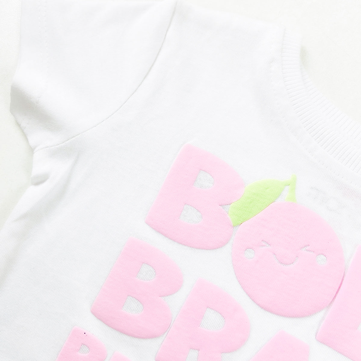 Girls Printed Soft Cotton Short Sleeve T-Shirt