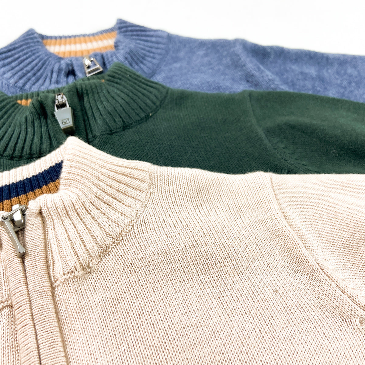 Kids Premium Knitted Zip-Up Zipper Cardigan Sweater