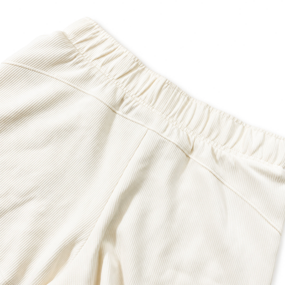 Women’s Elasticated Waistband Ribbed Stretch Shorts