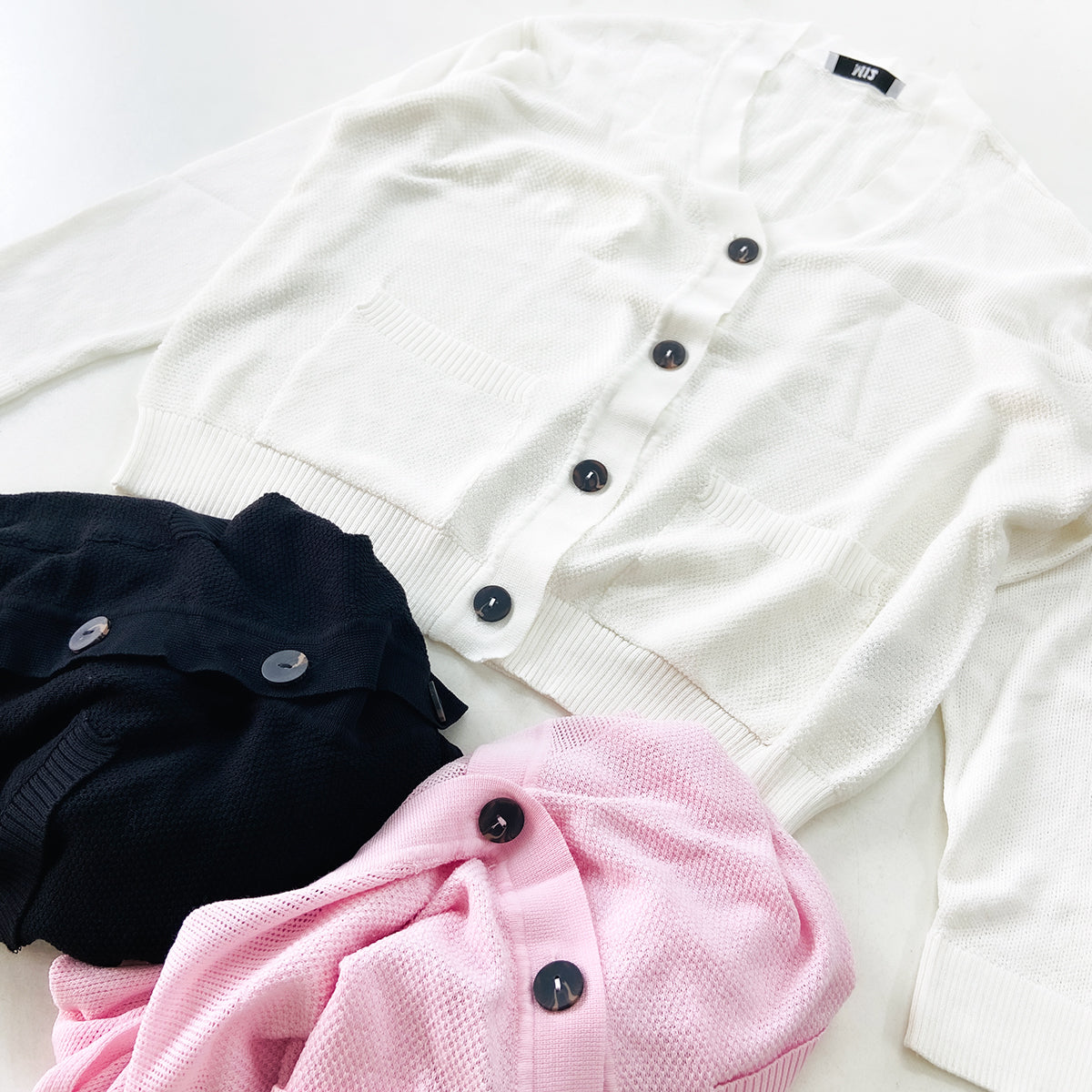 Womens Lightweight Knit Cardigan with Pockets