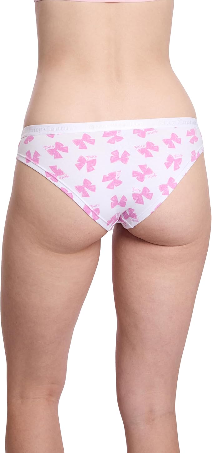 Womens 5 Pack Cotton Brief Underwear Set