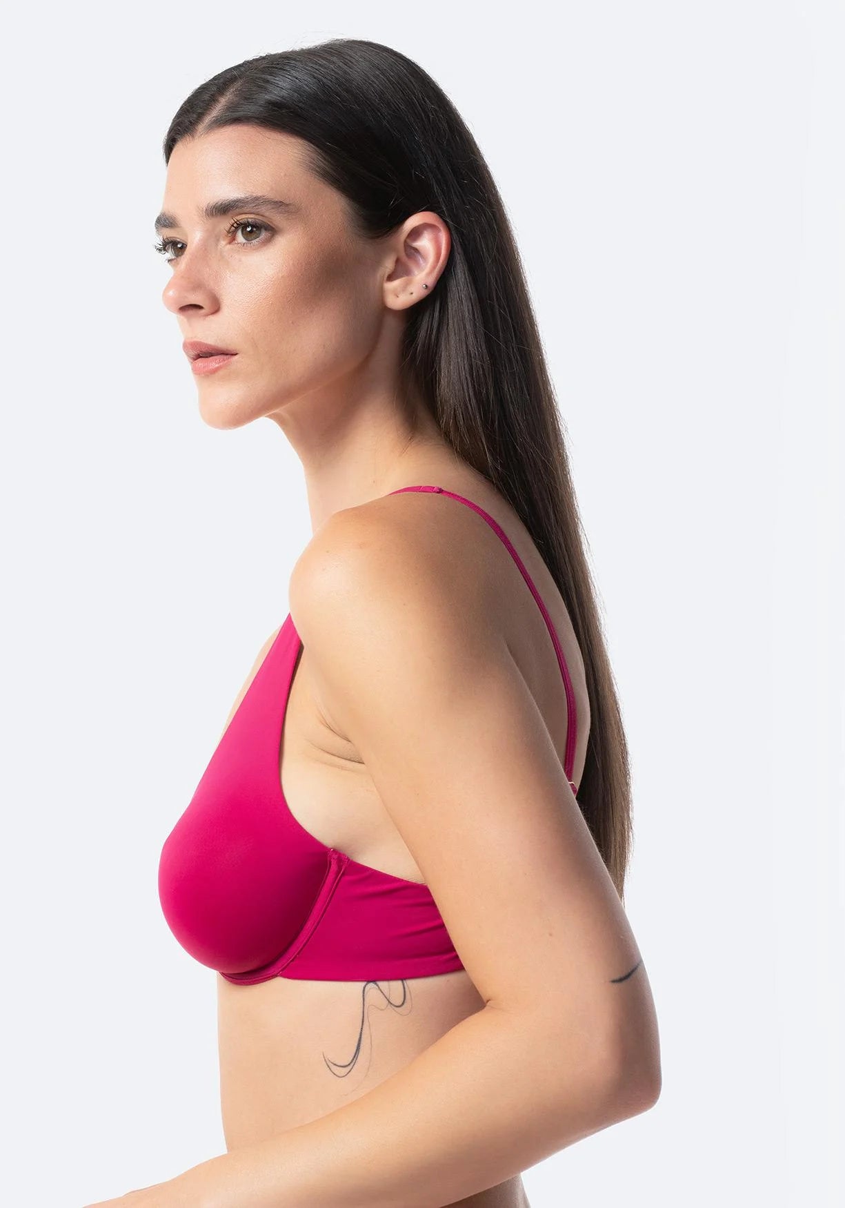 Women's Non Padded Underwire Smooth Micro Invisible Bra