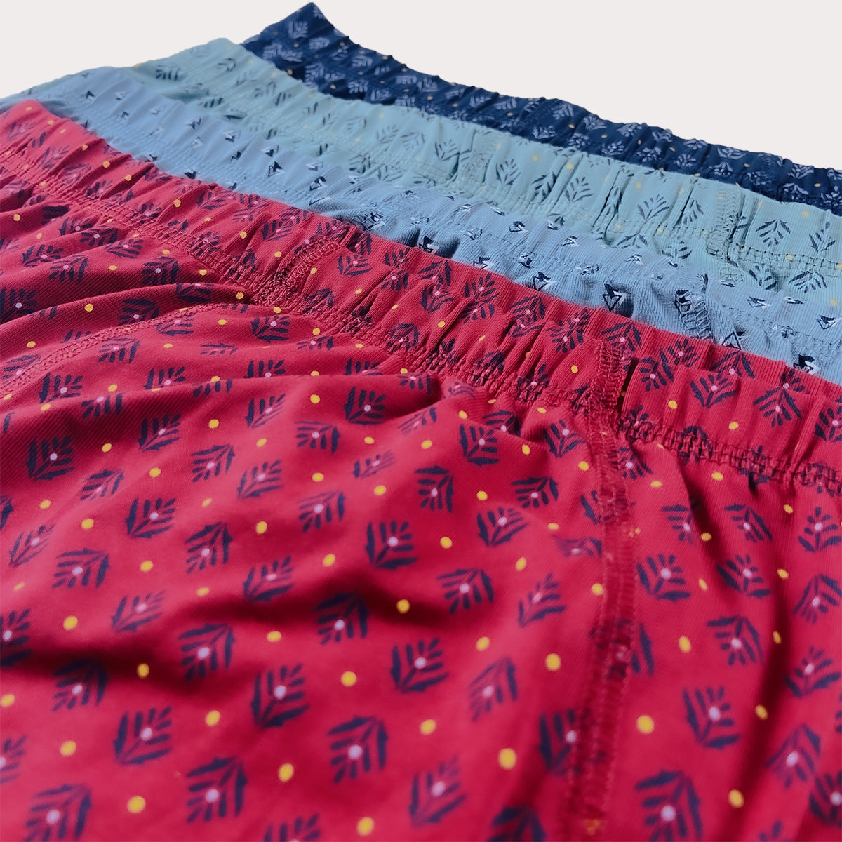 Pack of 3 Mens Classic Printed Cotton Briefs