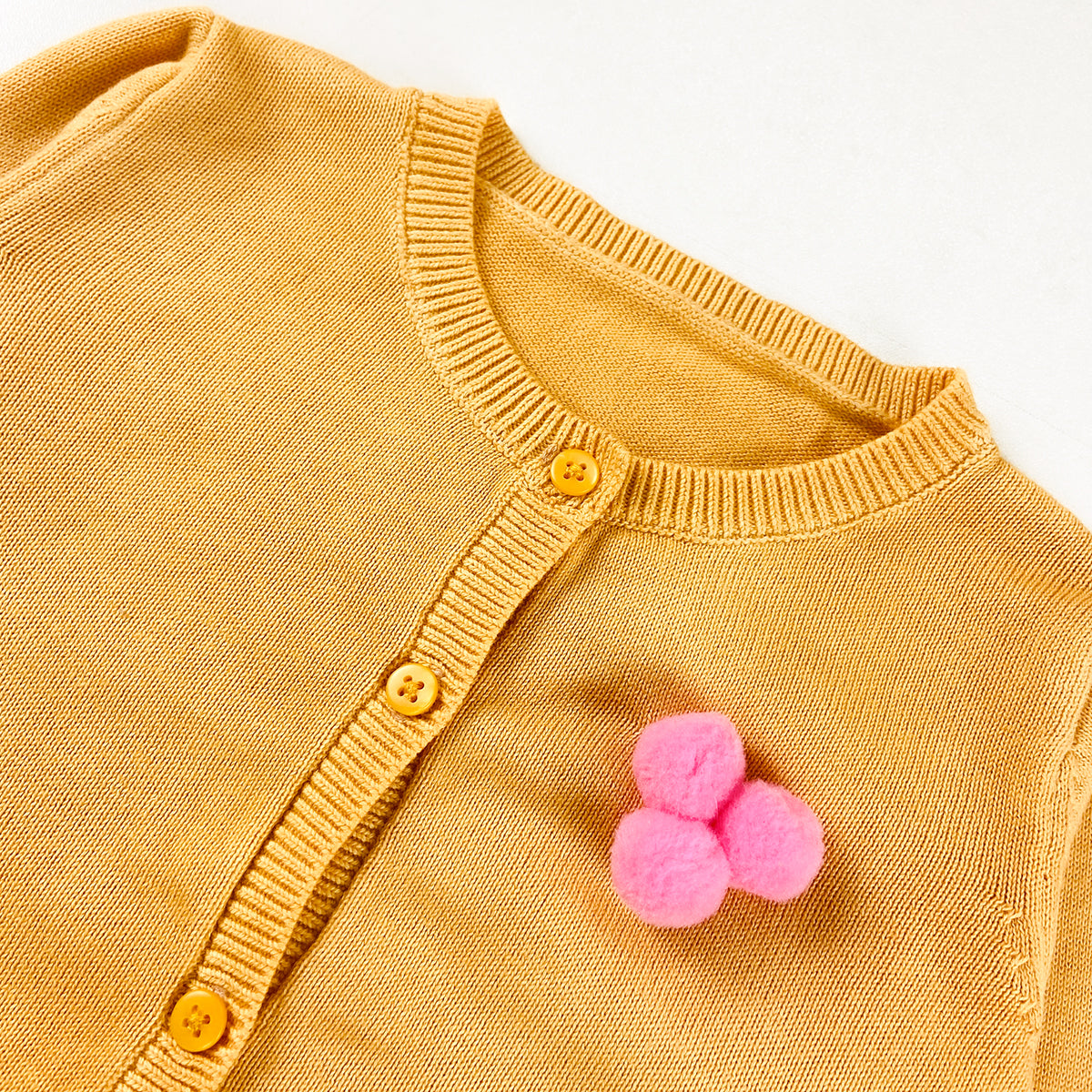 Baby Girls Cotton Knitted Cardigan Sweater