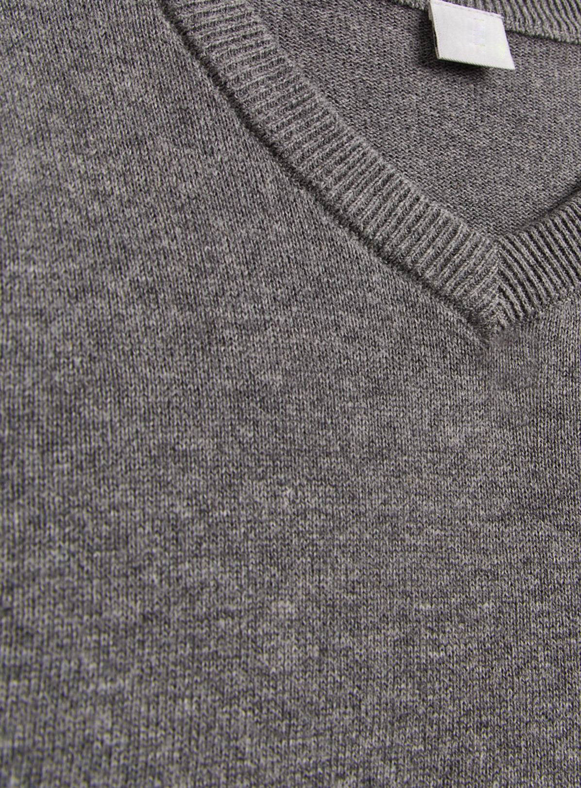 Boys V-Neck Long Sleeve Cotton Sweater