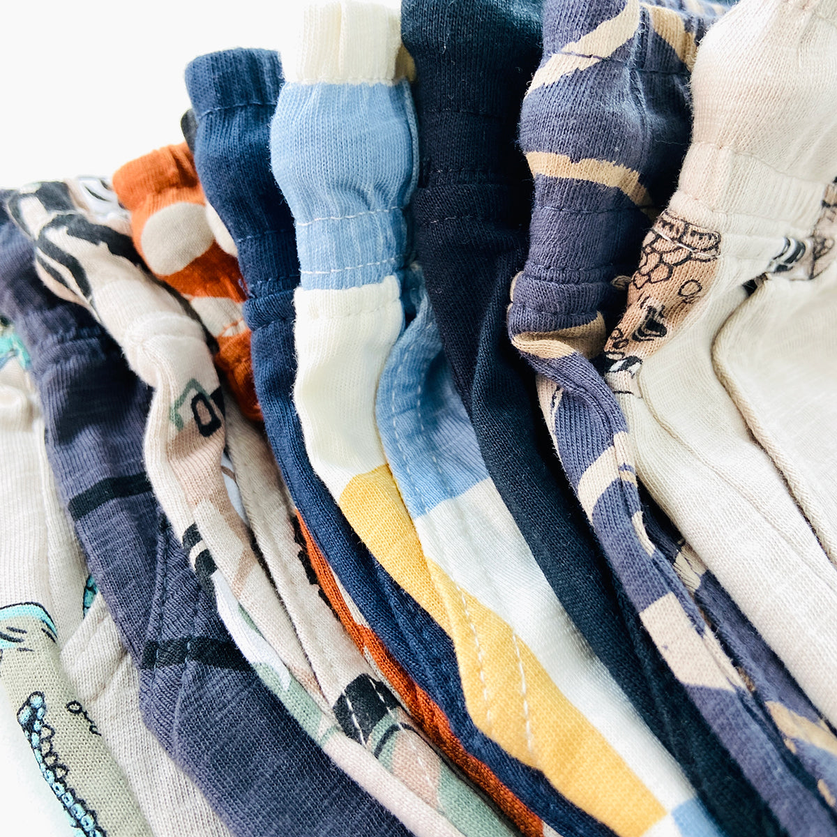 Boys Printed Cotton Summer Soft Breathable Casual Shorts With Pocket