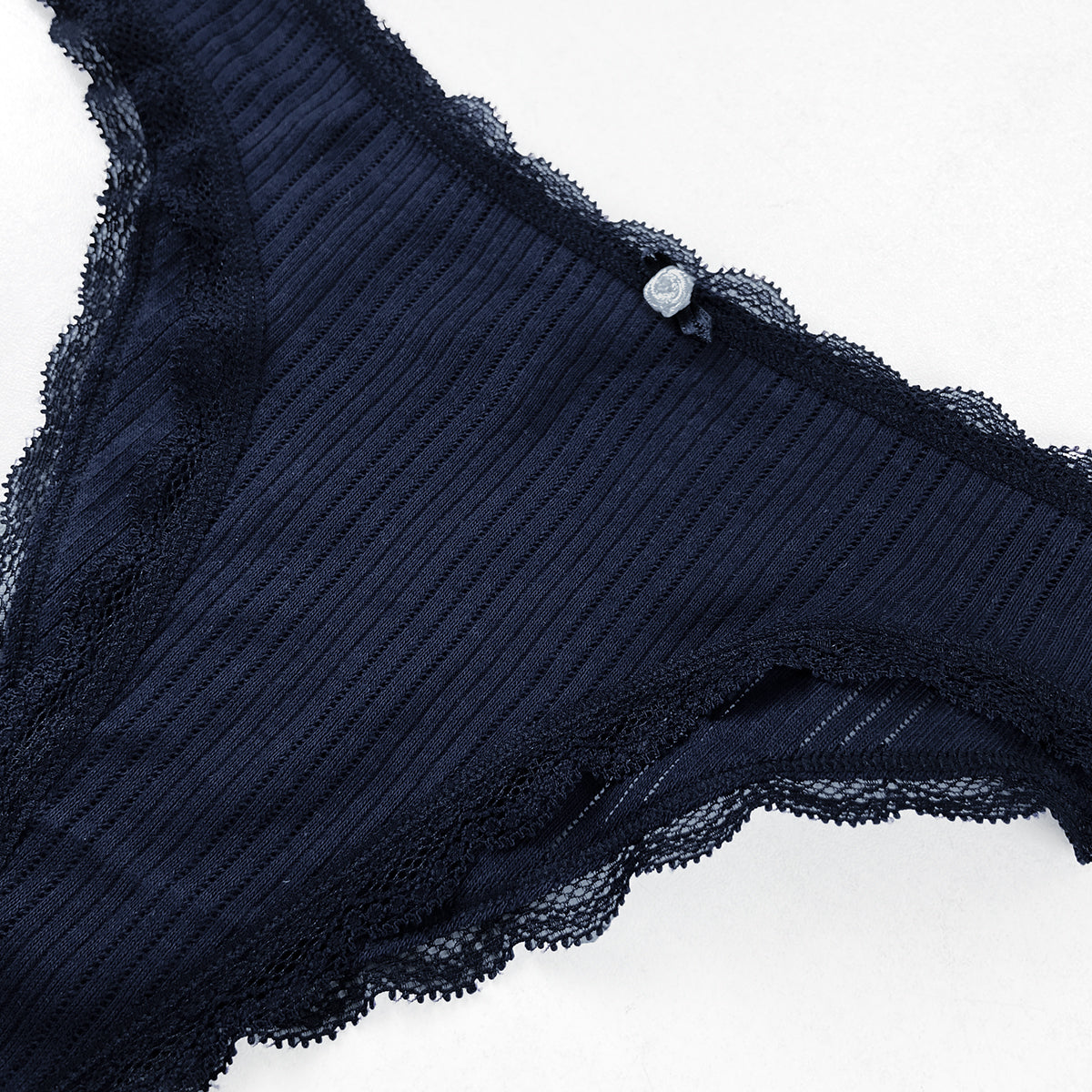 Womens Ribbed Cotton Panty
