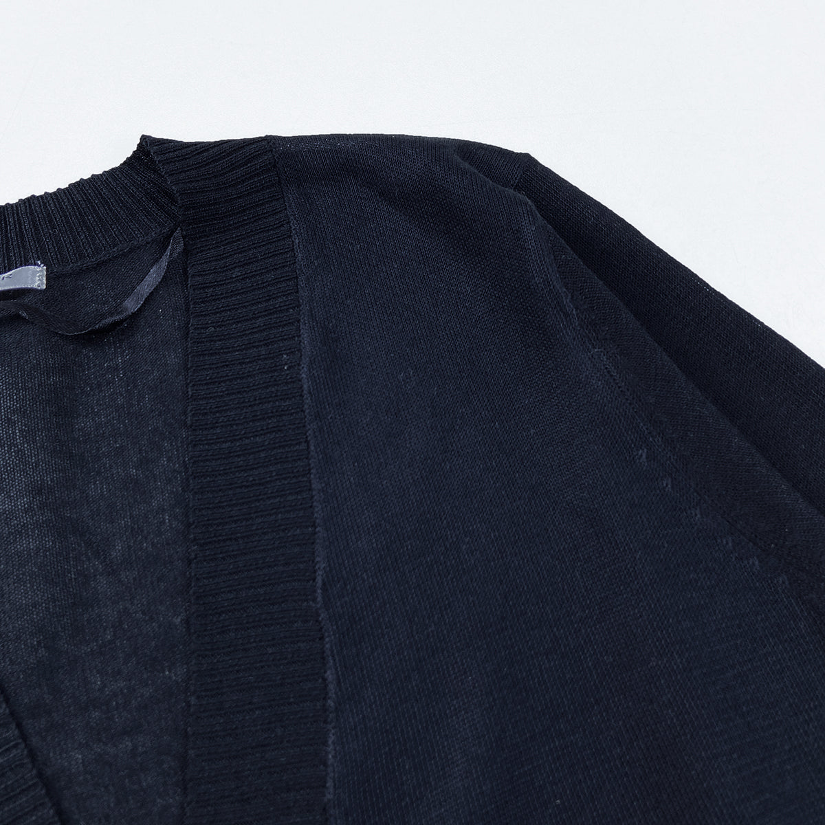 Womens Soft Knit Open-Front Lightweight Long Sleeve Cardigan