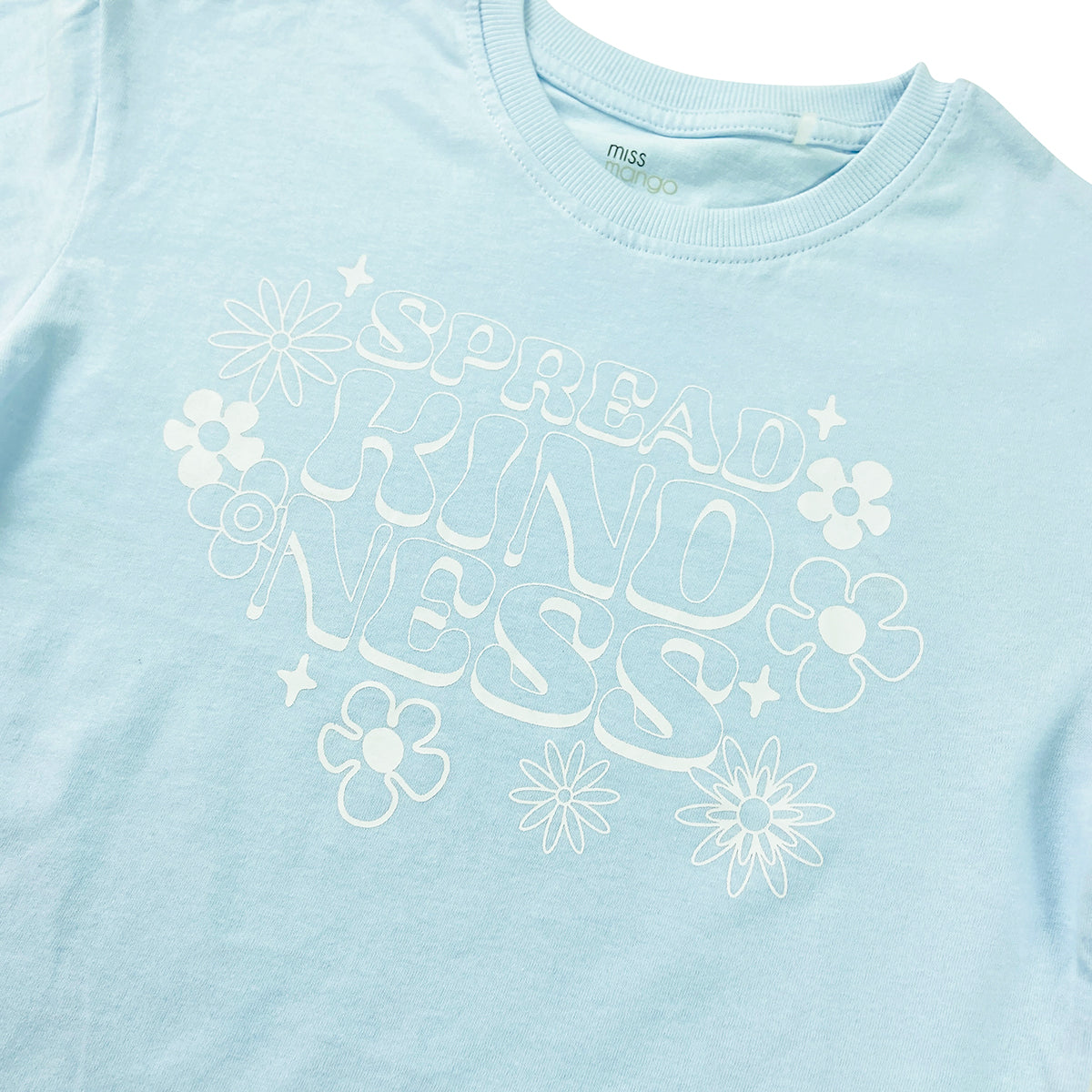 Girls Fun Printed Soft Cotton Short Sleeve Crew Neck T-Shirt (8-16 Years)