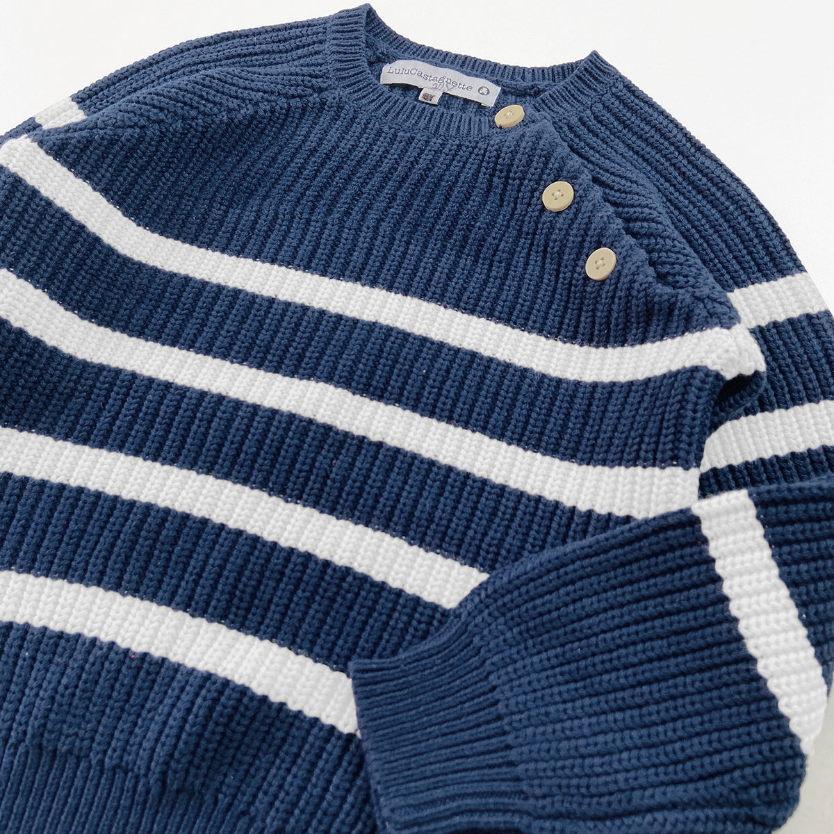 Kids Knit Striped Winter Pullover Sweater