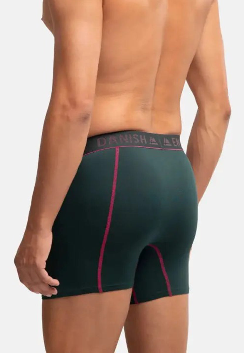 Pack of 3 Mens Moisture Wicking Stretch Mesh Sports Trunks Boxer