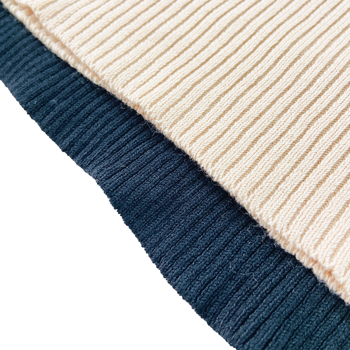 Womens Classic Open-Front Ribbed Hem Knit Cardigan