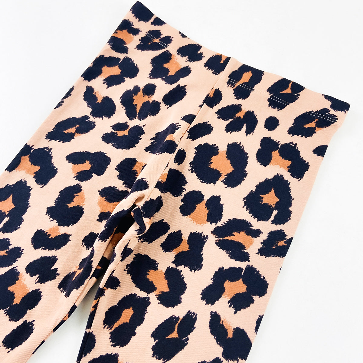 Girls Premium Cotton Jersey Printed Leggings