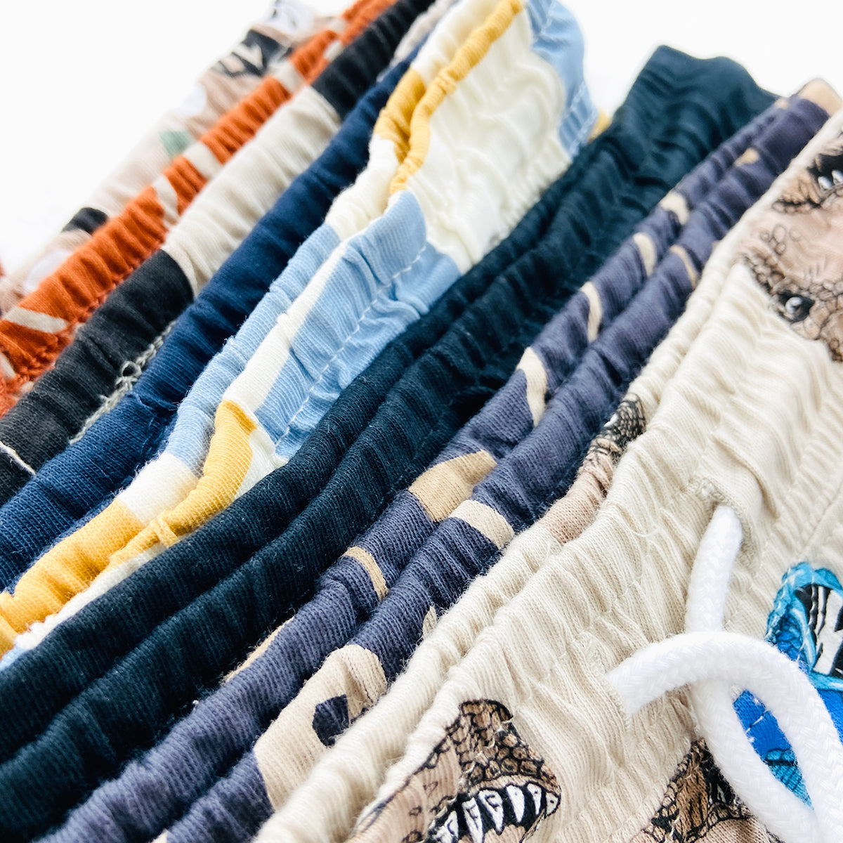 Boys Printed Cotton Summer Soft Breathable Casual Shorts With Pocket