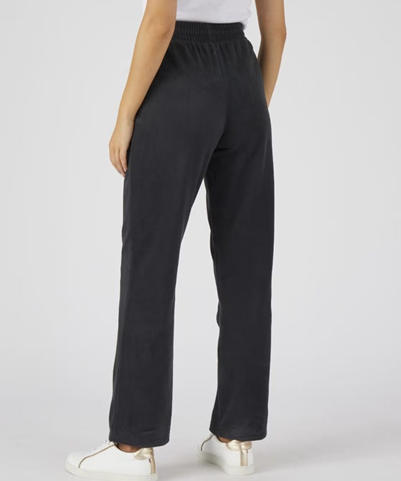 Womens Micro Fleece Straight Leg Pants with Pockets