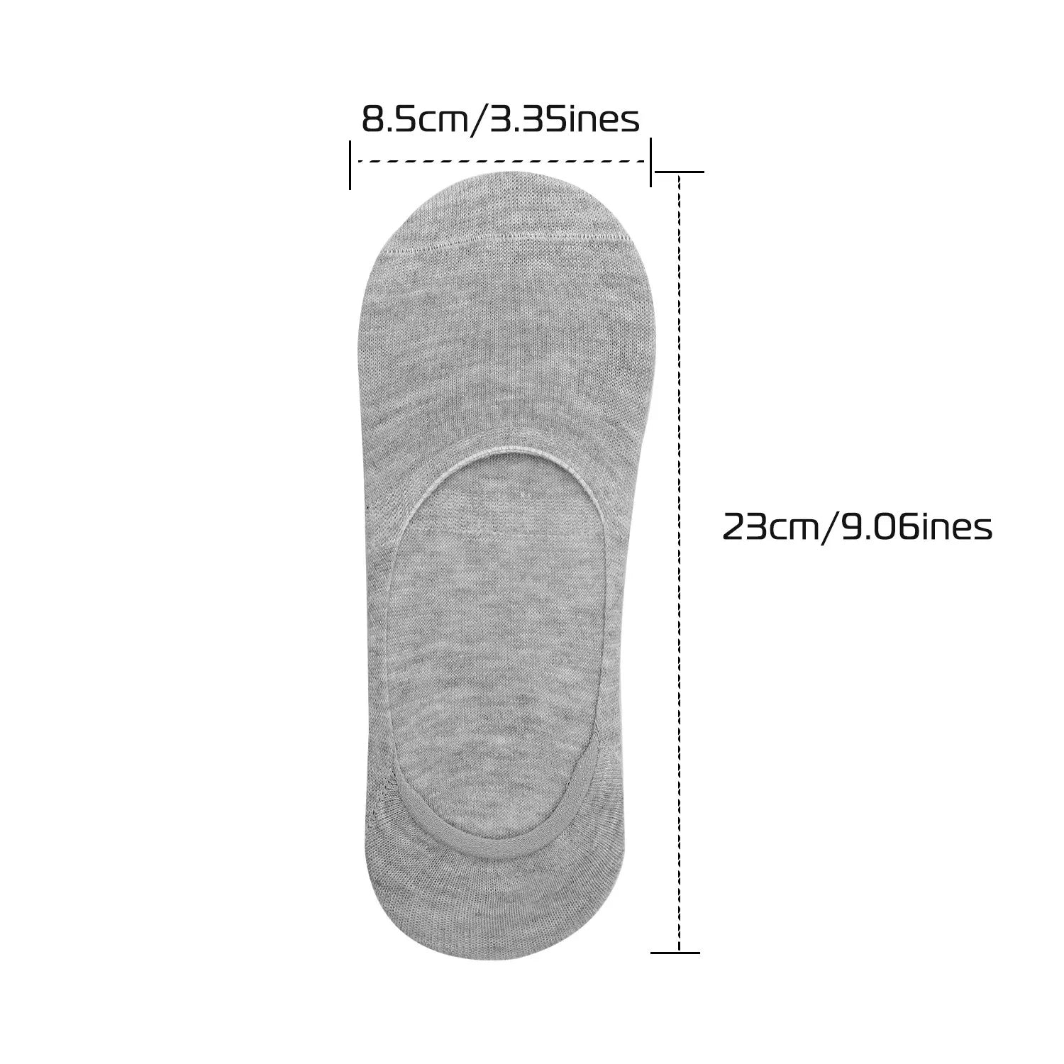 Mens Low-Cut Invisible No-Show Socks