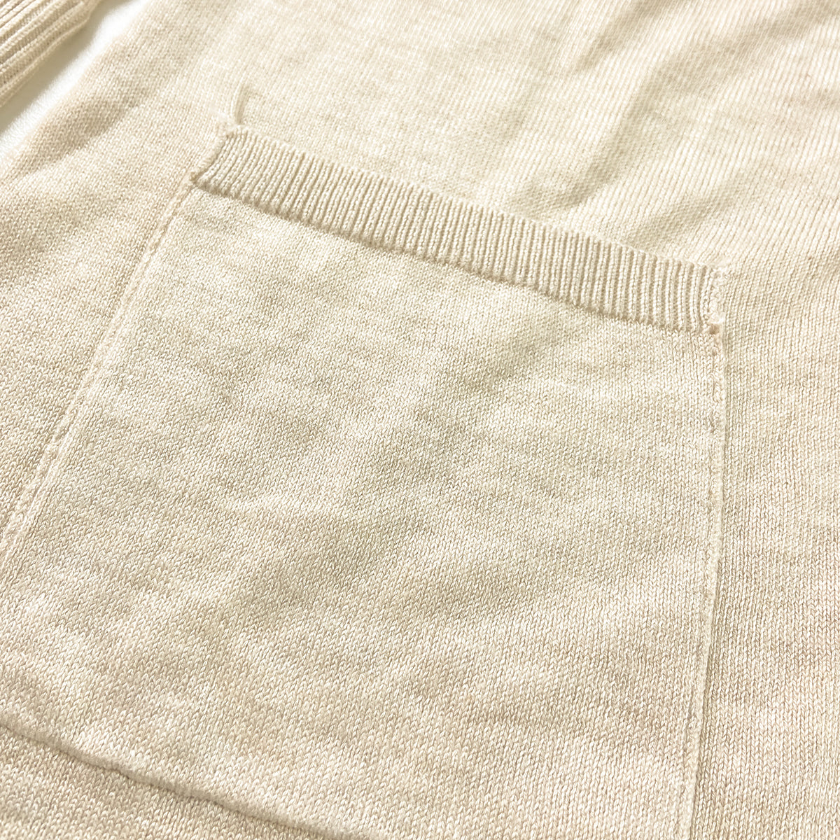 Womens Premium Knit Button-Sleeve Long Open Front Cardigan