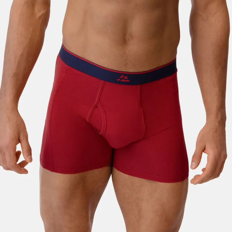 Pack of 3 Mens Bamboo Trunks Soft Breathable Comfort Boxer Underwear