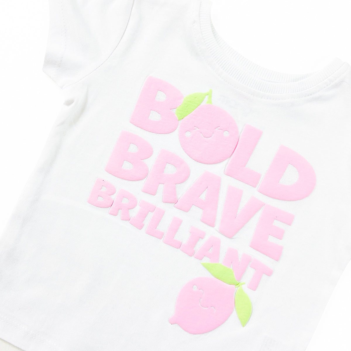 Girls Printed Soft Cotton Short Sleeve T-Shirt