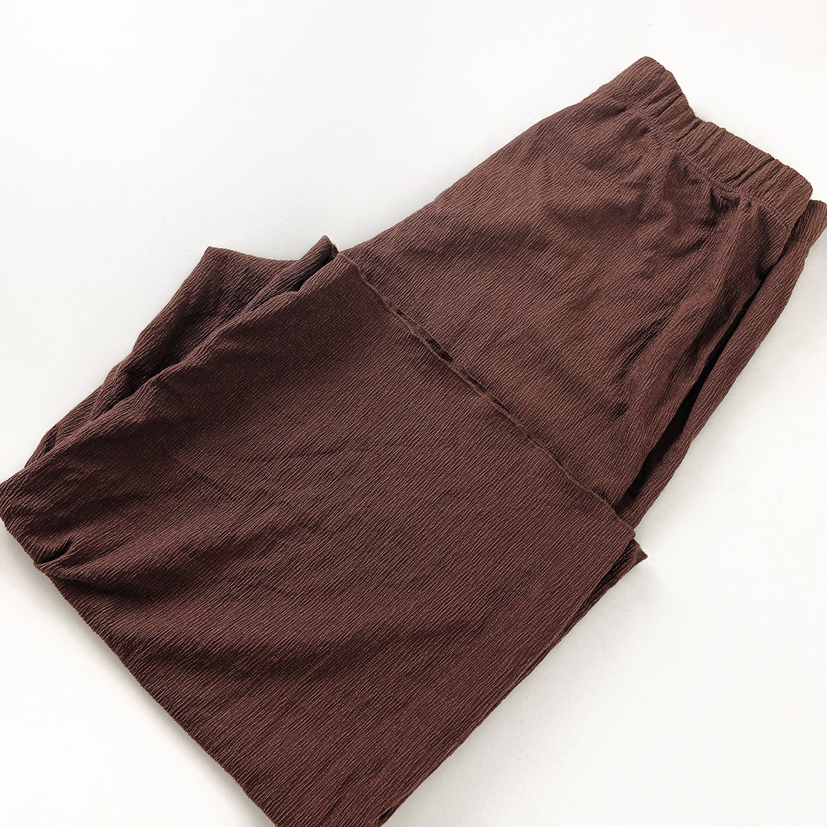 Womens Lightweight Crinkle Culotte 3/4 Pajama