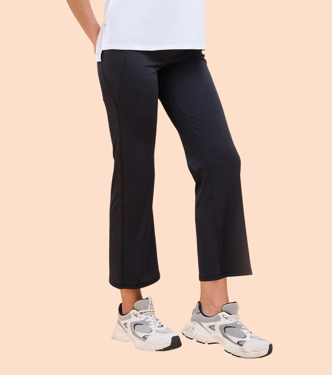 Womens High Waist Bootcut Yoga Pants with Pockets