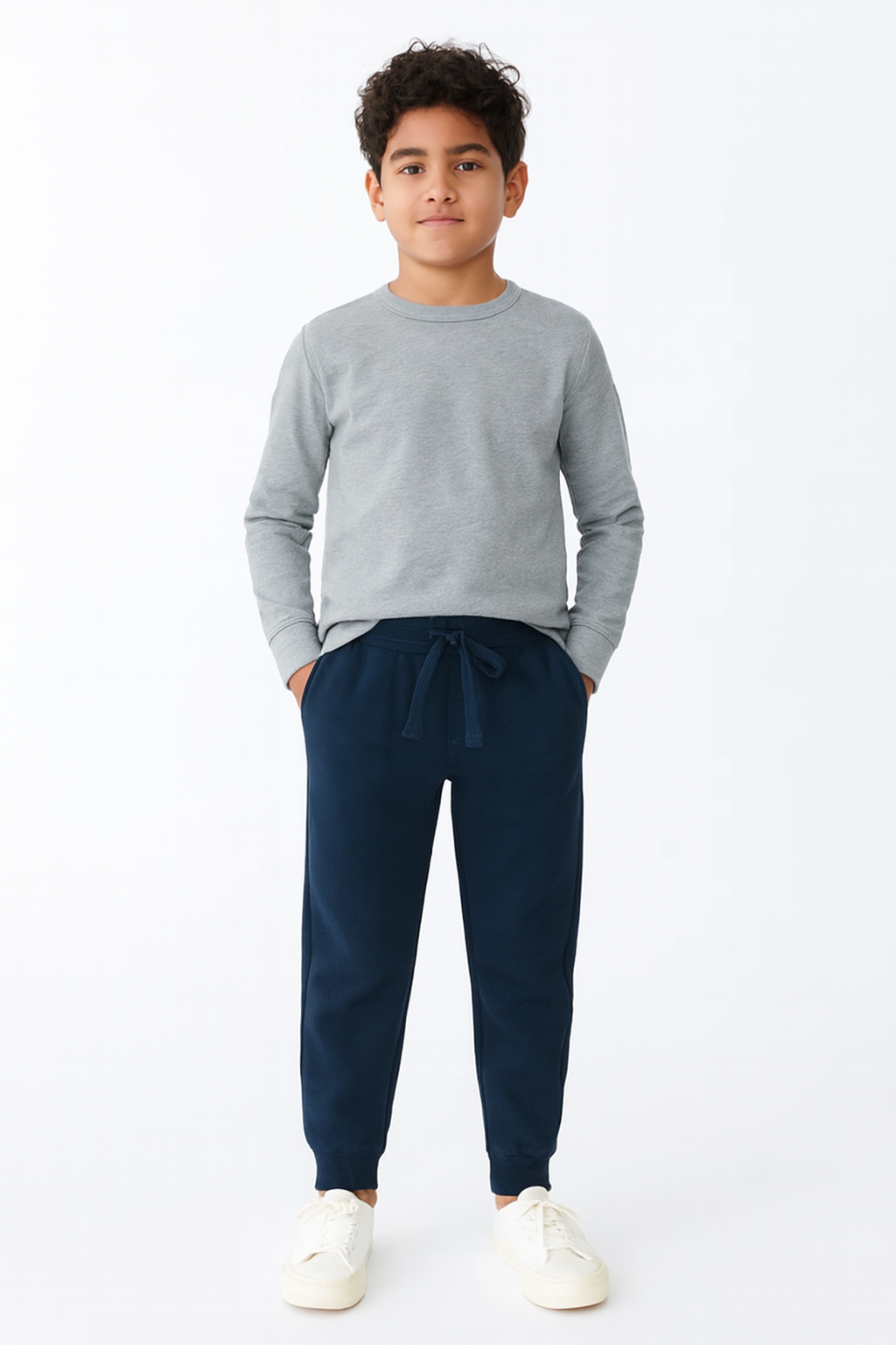 Boys Cotton Blend Jogger Sweatpants