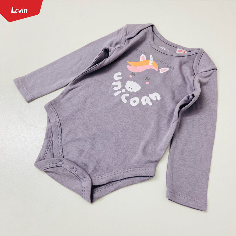 Toddler Baby Unisex Organic Cotton Full Sleeve Romper