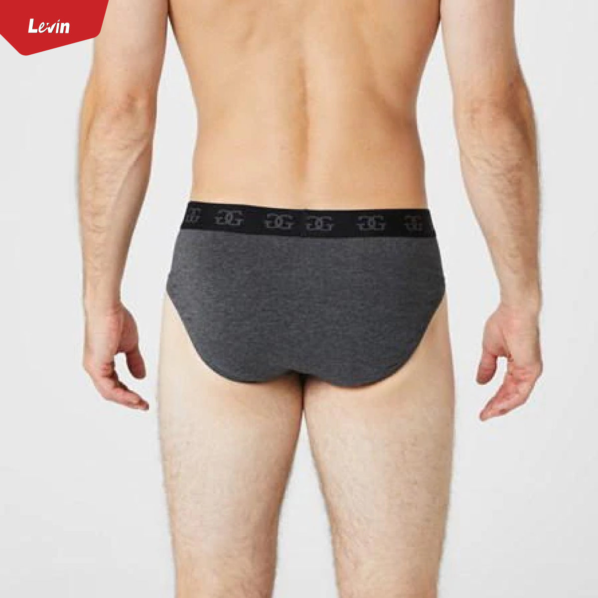 Mens Mid Waist Cotton Brief Underwear