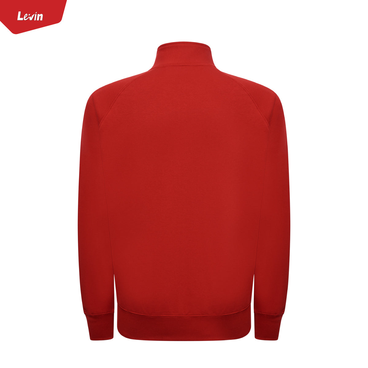 Men’s Lightweight Long-sleeve Terry Full Length Zipper Sweatshirt