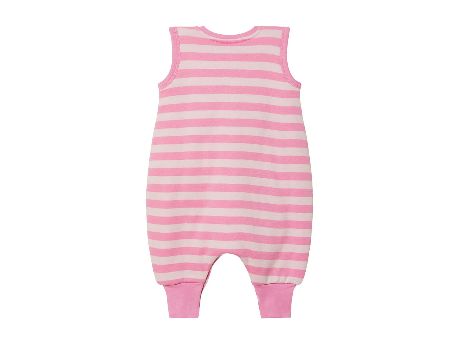 Toddler Baby Sleeveless Cotton Sleepsuit with Warm Padding