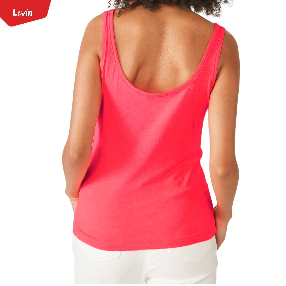 Women's Scoop Neck Summer Cotton Vest Tank Top