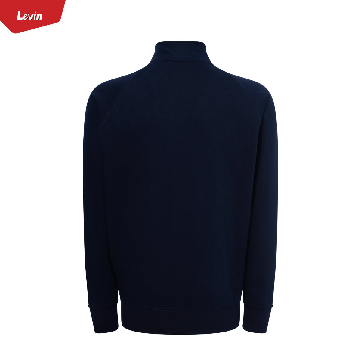 Men’s Lightweight Long-sleeve Terry Full Length Zipper Sweatshirt