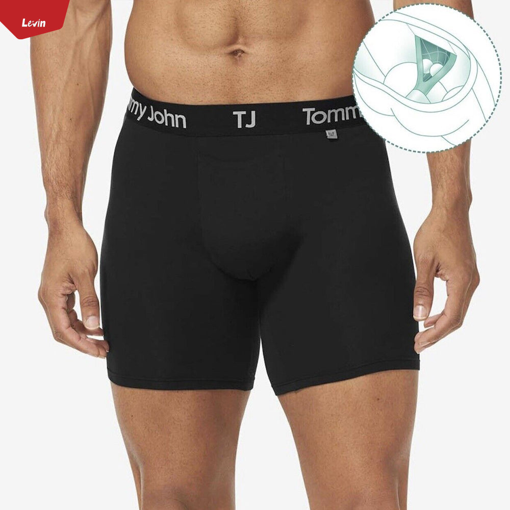 Mens Premium Mid Length Cotton Stretch Boxer