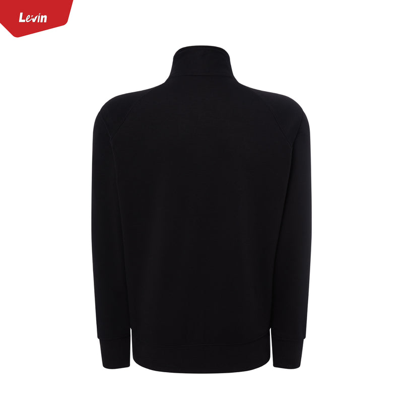 Men’s Lightweight Long-sleeve Terry Full Length Zipper Sweatshirt