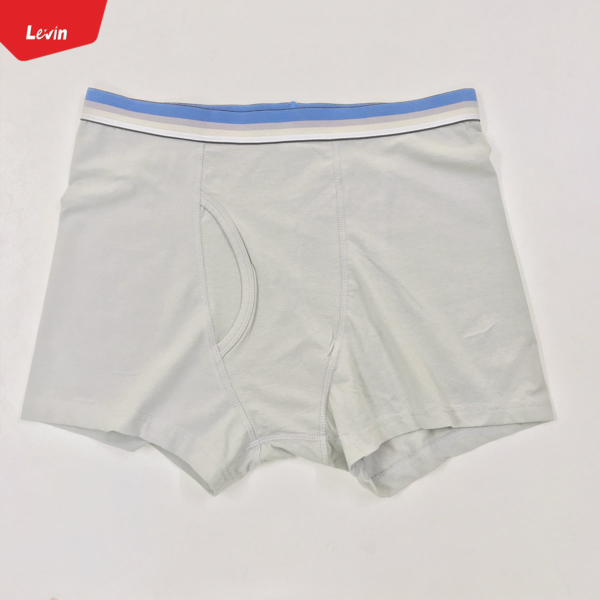 Mens Mid Rise Cotton Boxers With Elastic Stretch Comfort