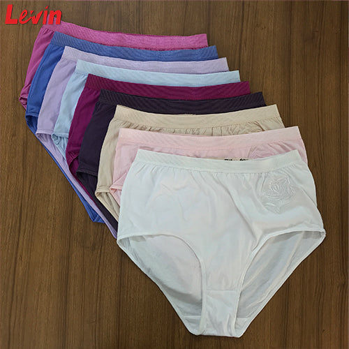 Women’s Cotton High Waist Full Back Coverage Classic Brief