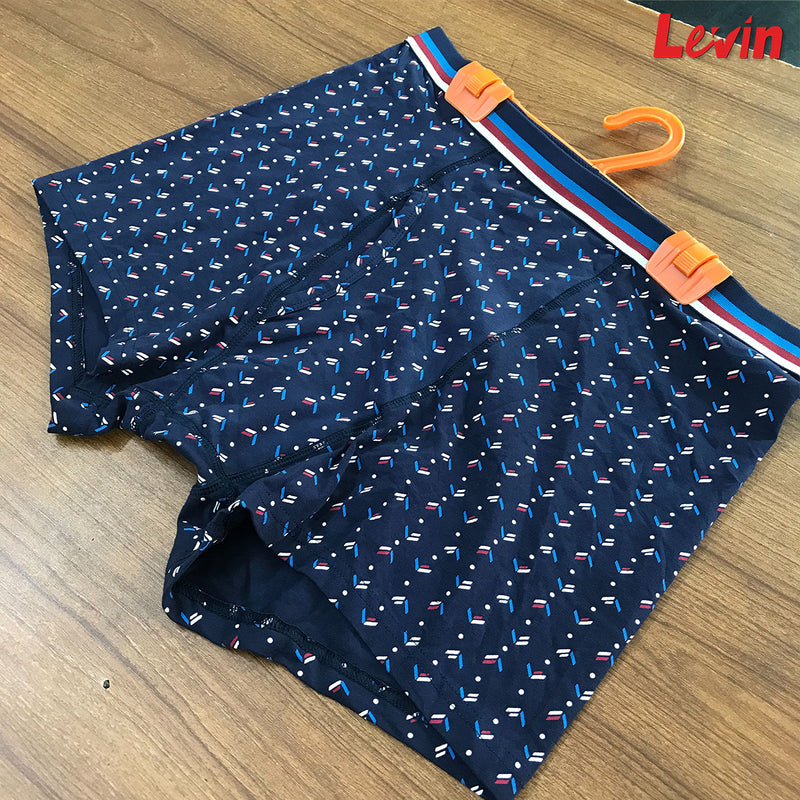 Mens Mid Rise Cotton Boxers With Elastic Stretch Comfort